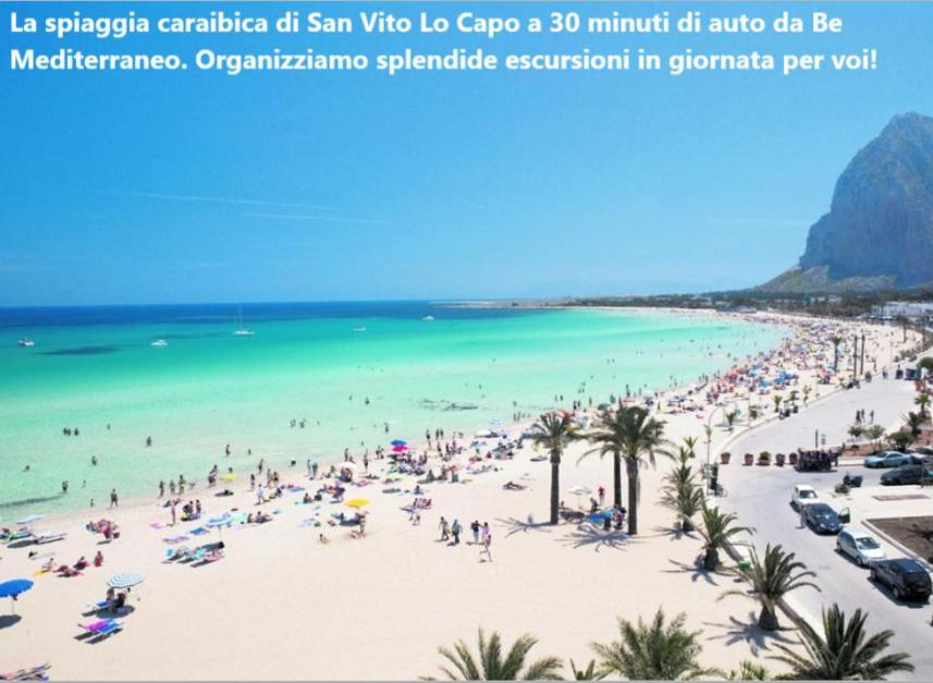 Be Sicily - In The Center 80 Mt From The Beach - In Centro Sul Mare - 70 Mq Trapani Kültér fotó