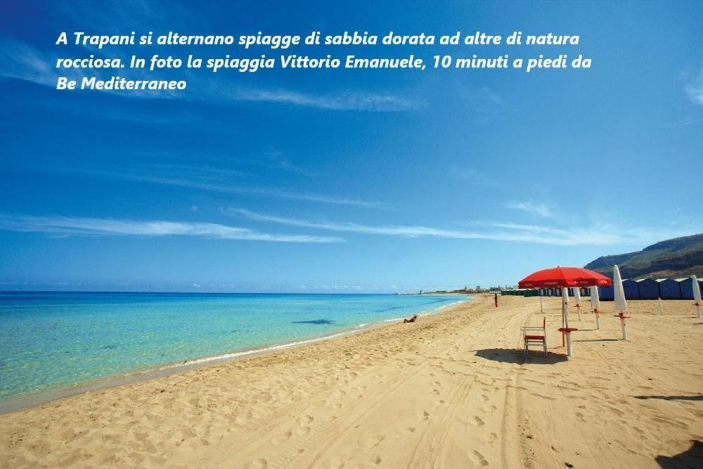 Be Sicily - In The Center 80 Mt From The Beach - In Centro Sul Mare - 70 Mq Trapani Kültér fotó